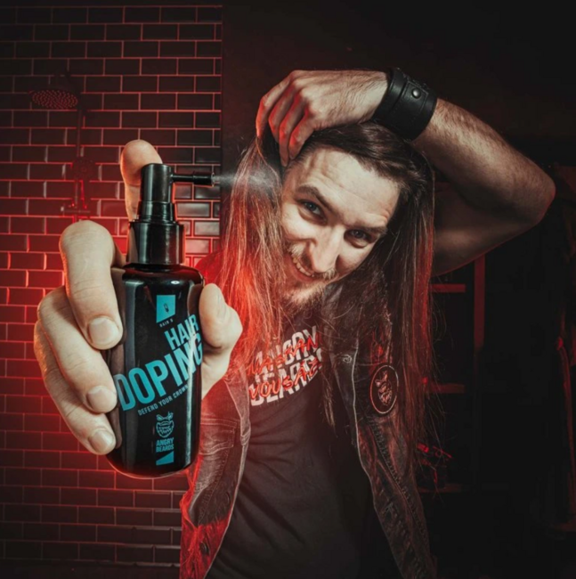 Angry Beards Hair Doping Παρασκεύασμα Ανάπτυξης Μαλλιών 120 ml