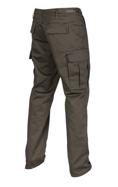 Mil-Tec US Ranger BDU Straight Cut Pants, Olive