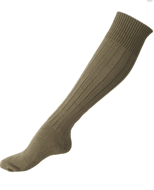 Mil-Tec BW Winter Boot Socks, Olive
