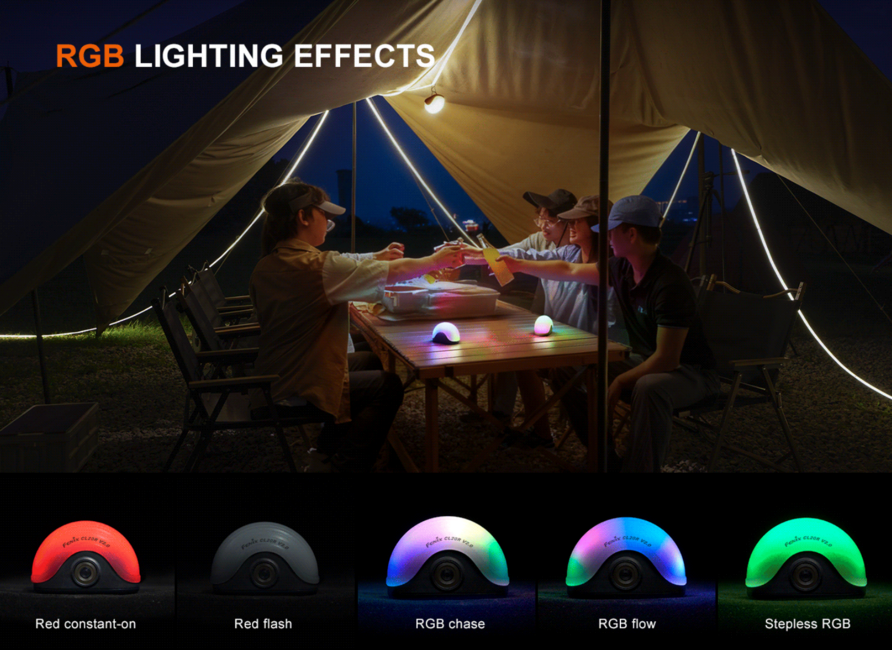 Fenix CL20R V2.0 Lantern, Black