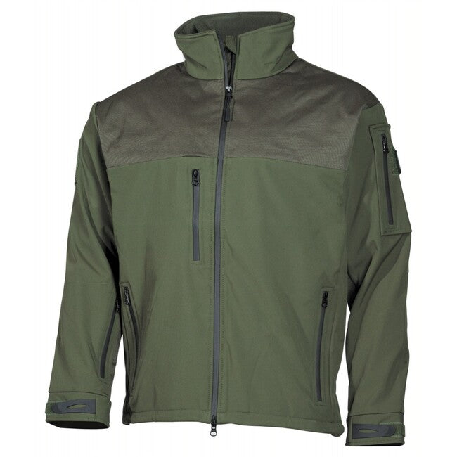 MFH Professional Australia Softshell Jacket, OD Green