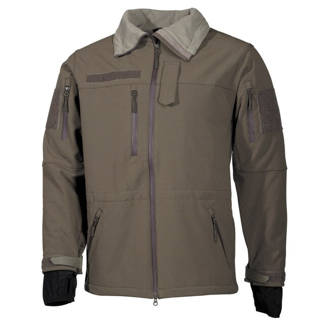 MFH Professional Softshellová bunda High Defence, OD green