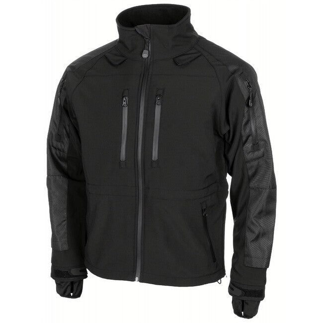 MFH Protect Softshell Jacket, Black
