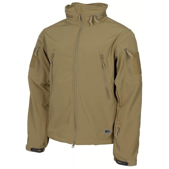 MFH Professional Softshell Jacket Scorpion, Coyote Tan