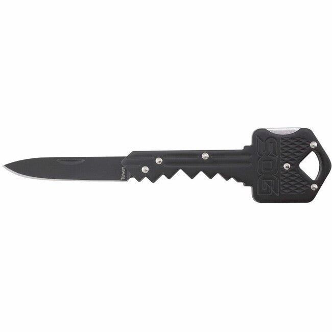 SOG Key Knife Keychain, Black