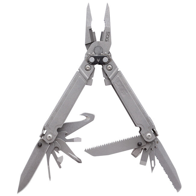 SOG PowerAccess Assist Multi-Tool, Stone Washed