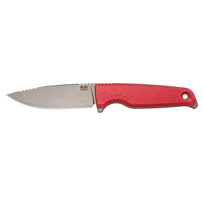SOG ALTAIR FX Fixed Blade Knife, Canyon Red