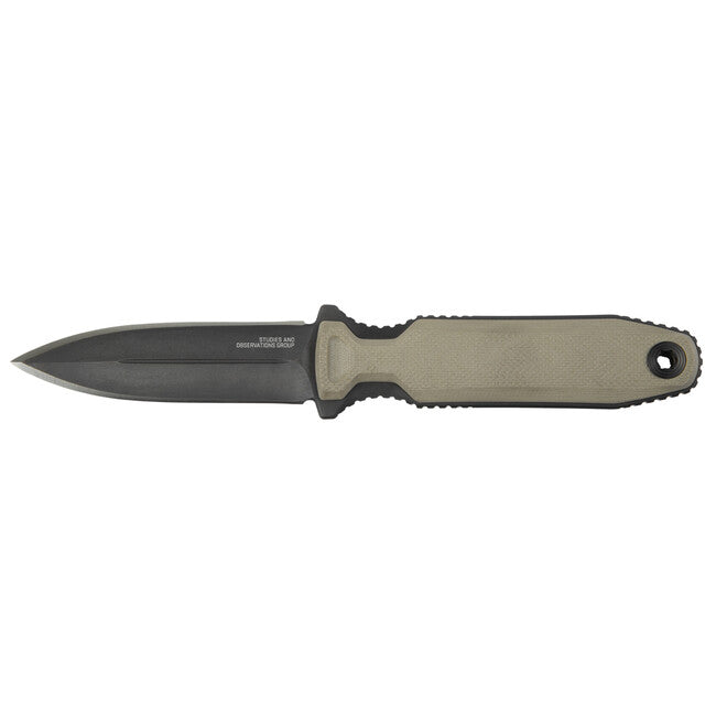 SOG Pentagon FX Covert Fixed Blade Knife, FDE