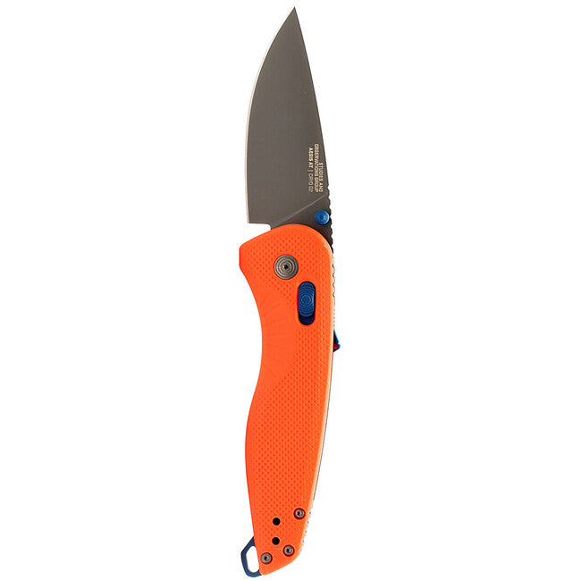 SOG Aegis AT Folding Knife - Rescue Red + Indigo