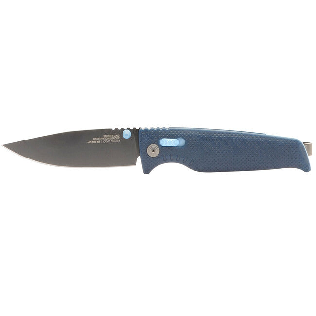 SOG Altair XR Folding Knife, Squid Ink Black & Stone Blue