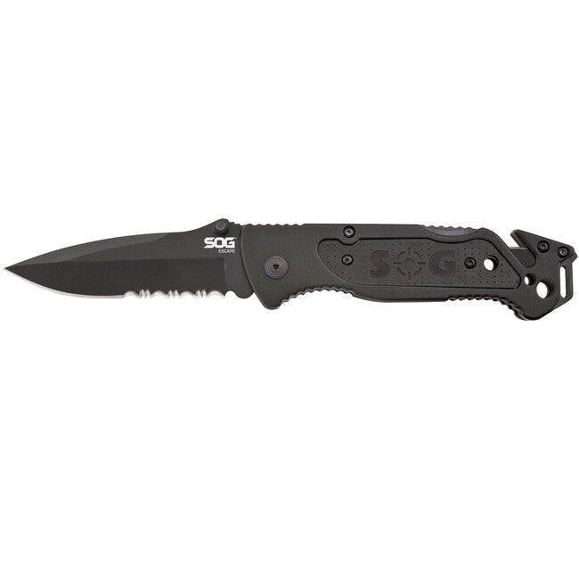 SOG Escape Folding Knife, Black