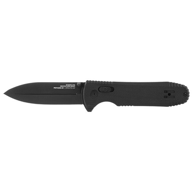 SOG Zatvárací nôž Pentagon XR - Blackout