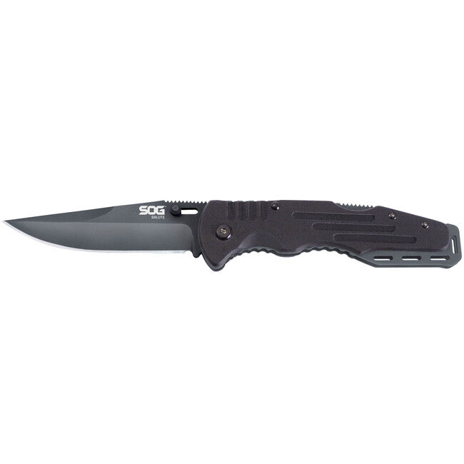 SOG Salute Folding Knife, Black