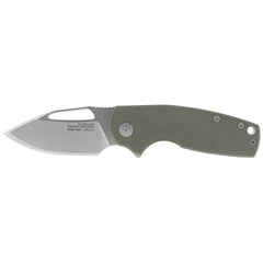 SOG Stout FLK Folding Knife, Olive Drab Green and Stonewash