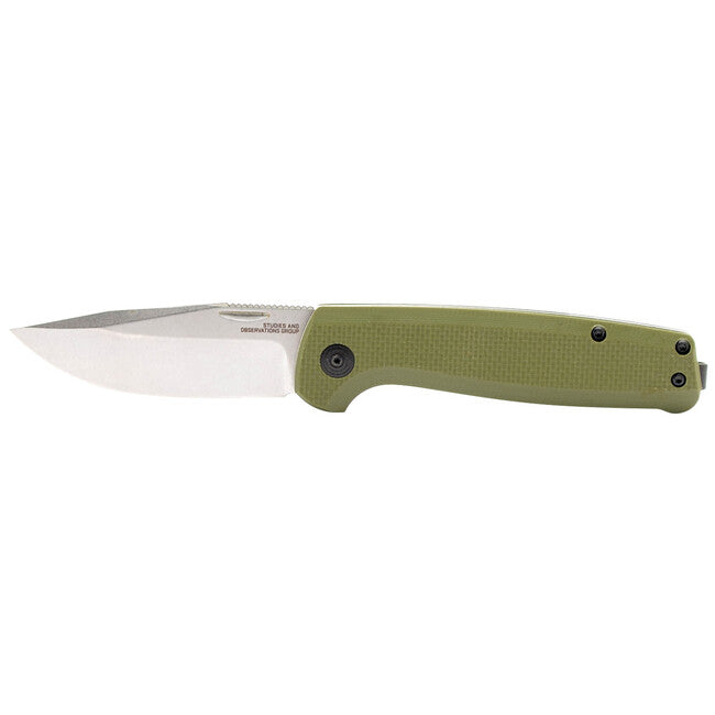 SOG Terminus SJ Folding Knife, OD Green