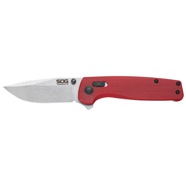 SOG Zatvárací nôž TERMINUS XR G10 - CRIMSON