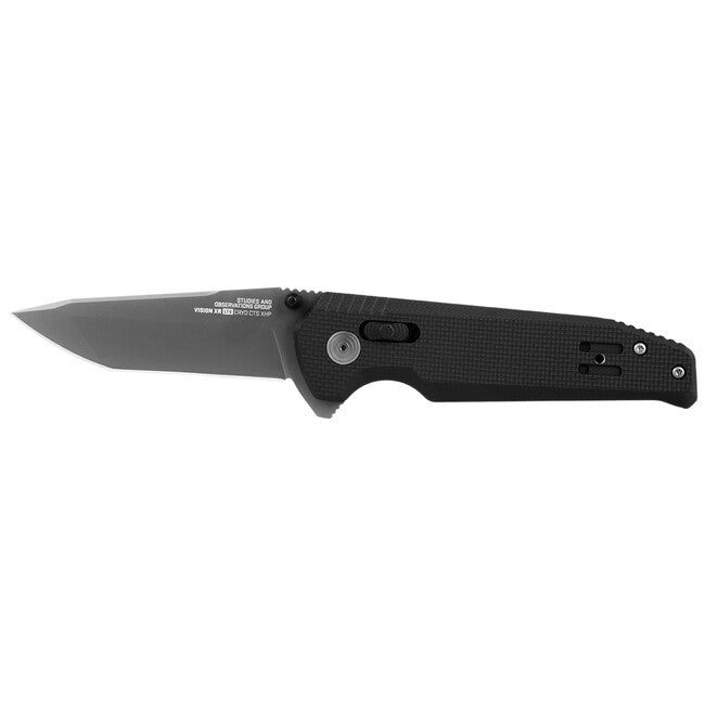 SOG Vision XR LTE Folding Knife, Black & Graphite