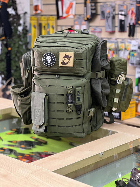 WARAGOD Soldat Assault 45L Backpack, Olive