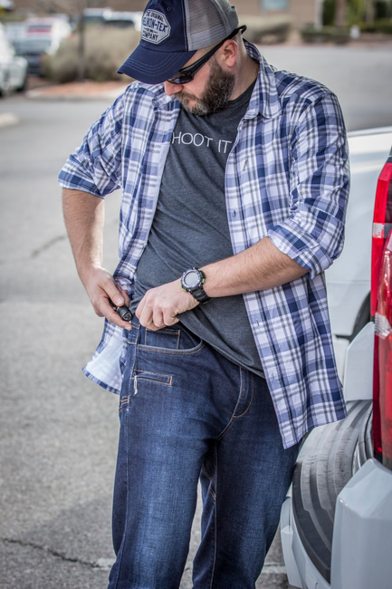 Helikon-Tex Greyman Tactical Jeans, Navy Blue