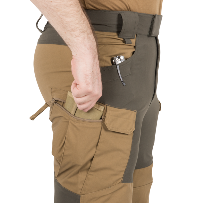 Helikon-Tex Hybrid Outback DuraCanvas Pants, Grey/Black