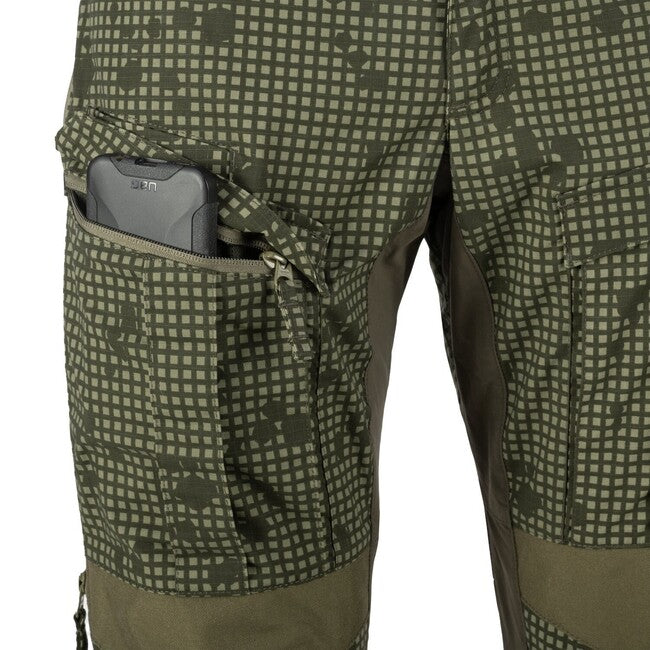 Helikon-Tex MCDU Trousers, Desert Night Camo/Olive Green