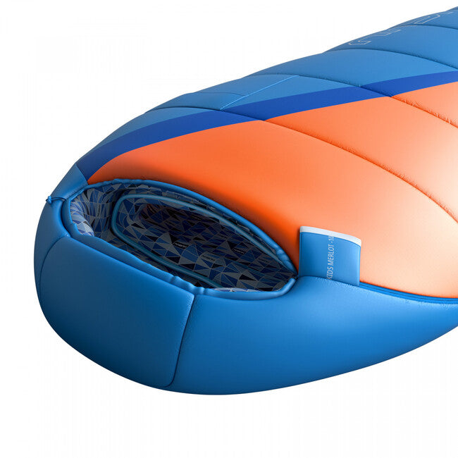 Husky Merlot Kids Sleeping Bag -10°C, Orange/Blue
