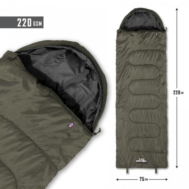 Pentagon Major Sleeping Bag 0°C/+10°C, Olive