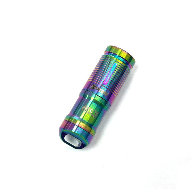 Speras ARC Ti Titanium Keychain Flashlight, Bubble