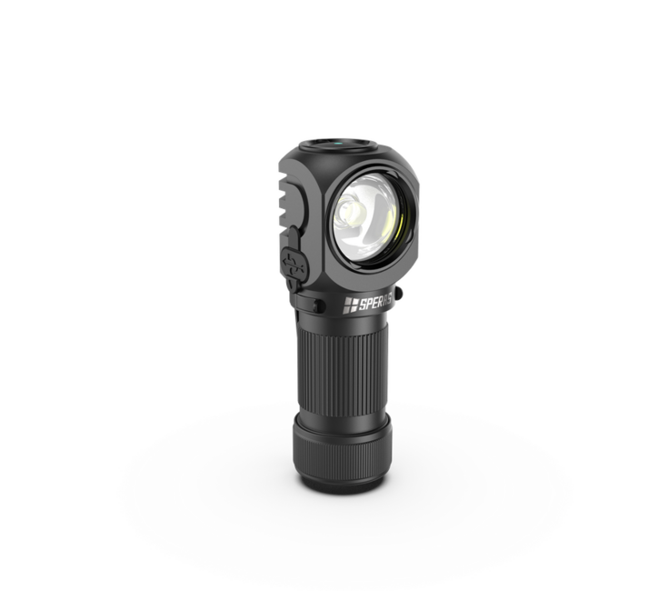 Speras SH16 Rechargeable Headlamp, Black