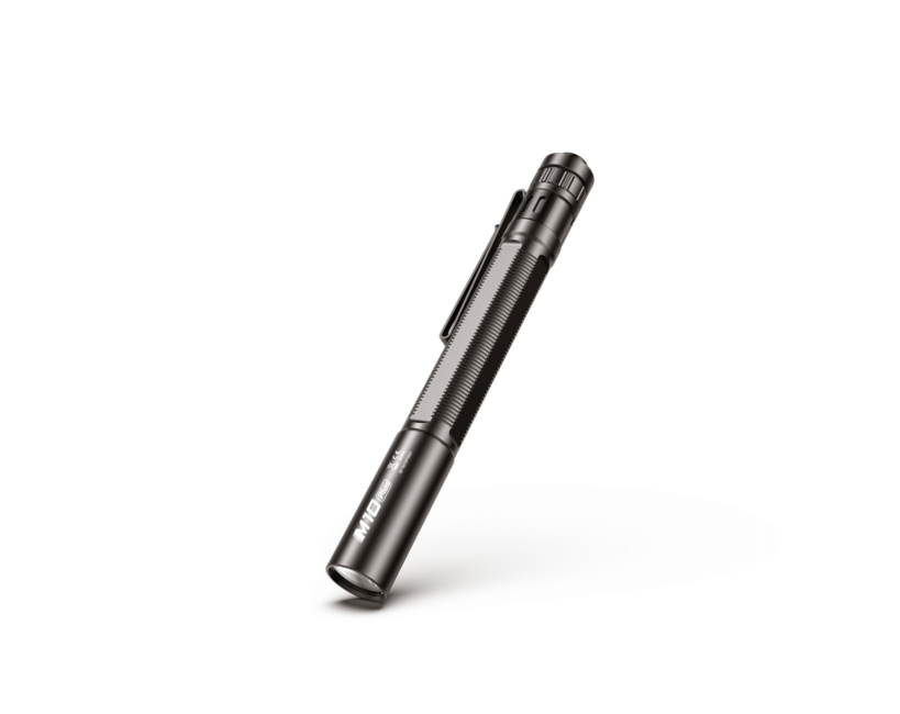 Speras M10 Plus Pocket EDC Flashlight, Grey