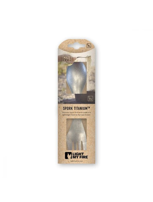 LIGHT MY FIRE Multifunctional Spork, Titanium