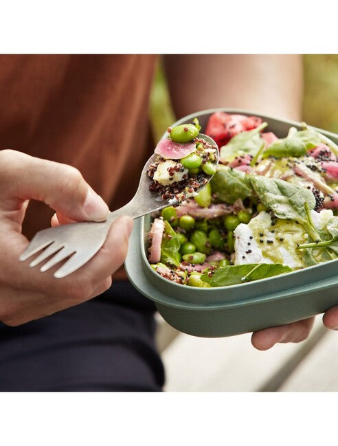 Light My Fire Spork'n Straw Kit Multifunctional Spoon, Titanium
