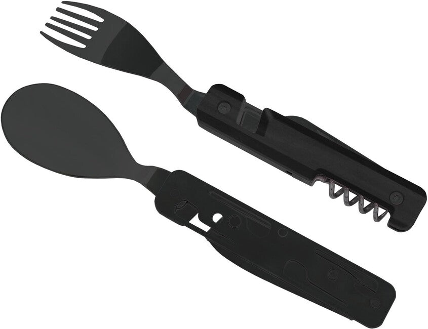 Akinod A02B00004 Multifunctional Set 13h25, Black Mirror Finish, Ebony Wood