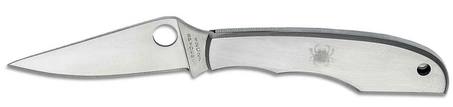 Spyderco Grasshopper Folding Knife, 5.9cm, All-Steel