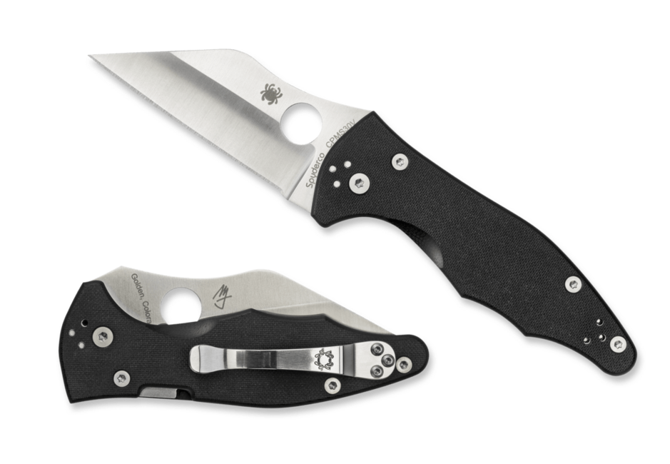 Spyderco Yojimbo 2 Folding Knife 7.9cm, Black, G10