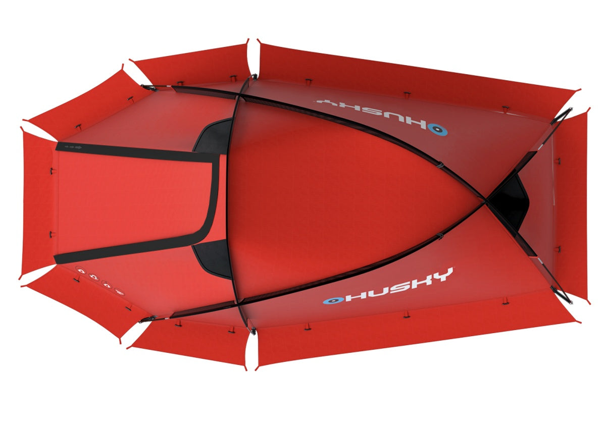 HUSKY Extreme Flame 2 Tent, Red