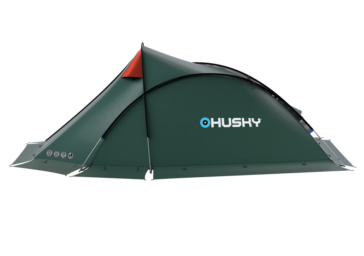 HUSKY Extreme Flame 2 Tent, Green