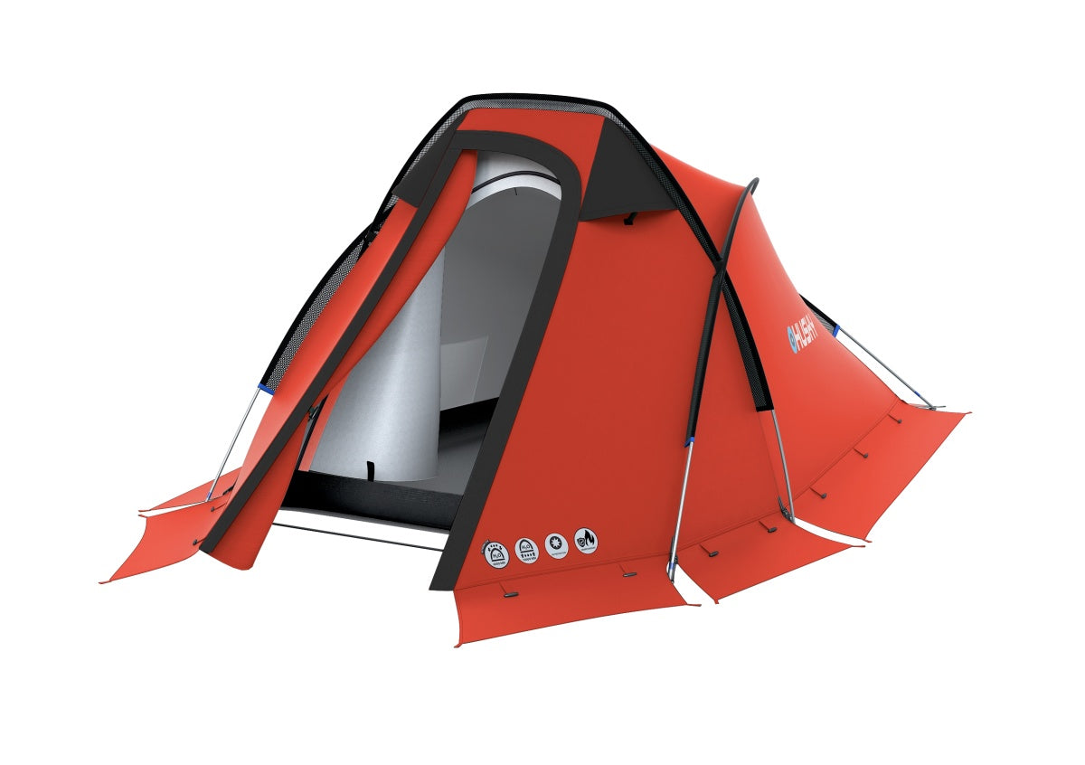 HUSKY Extreme Flame 2 Tent, Red