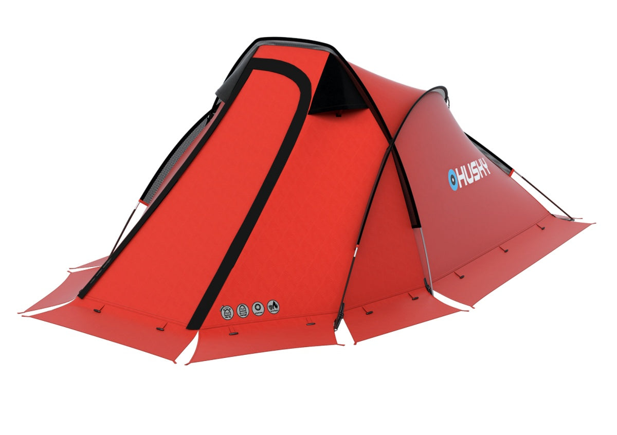 HUSKY Extreme Flame 2 Tent, Red