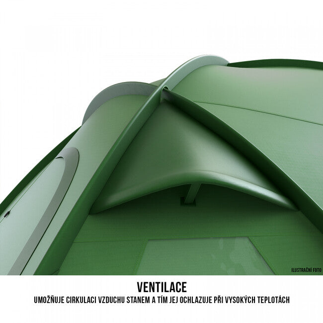 HUSKY Family Bigless 5 Tent, Green