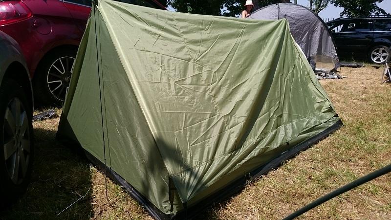 MFH Minipack Tent 2 Person BW Camo 213x137x97cm