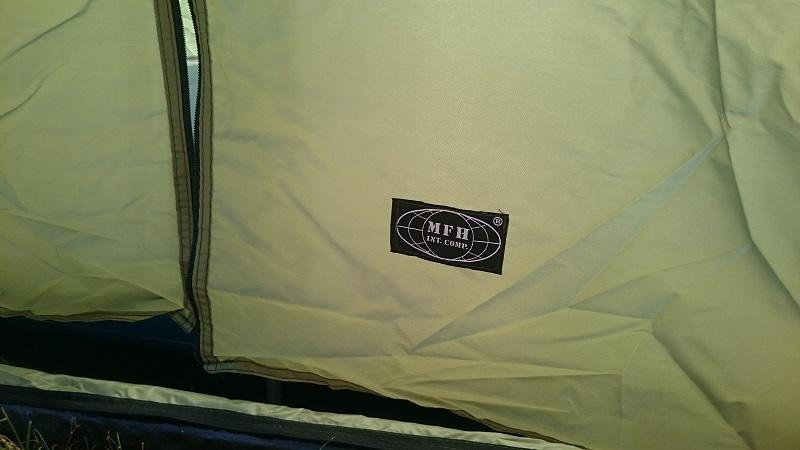 MFH Minipack Tent 2-Person 213x 137x 97cm, Olive