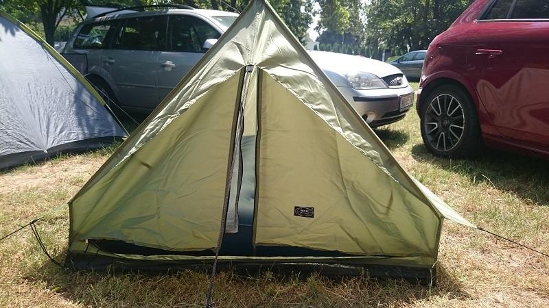 MFH Minipack Tent 2 Person BW Camo 213x137x97cm