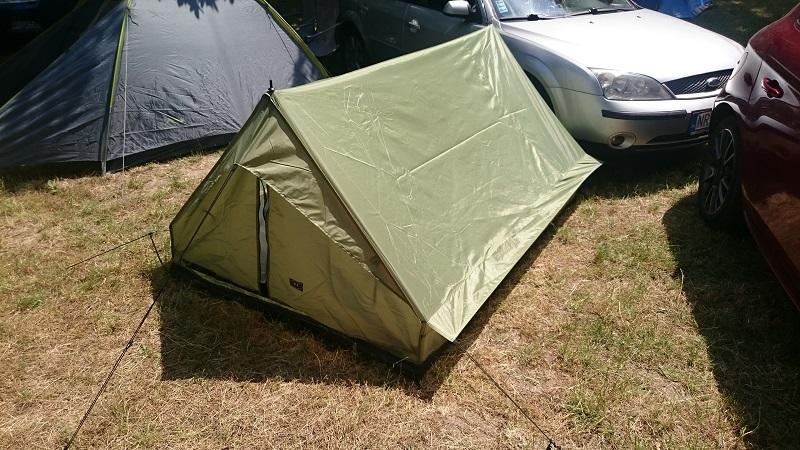 MFH Minipack Tent 2-Person 213x 137x 97cm, Olive