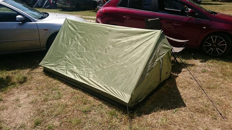 MFH Minipack Tent 2 Person BW Camo 213x137x97cm