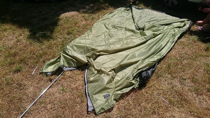 MFH Minipack Tent 2-Person 213x 137x 97cm, Olive