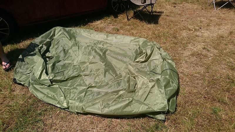 MFH Minipack Tent 2-Person 213x 137x 97cm, Olive