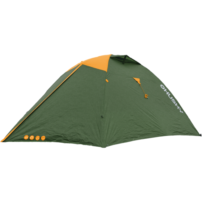 HUSKY Boyard 4 Plus Tent, Green