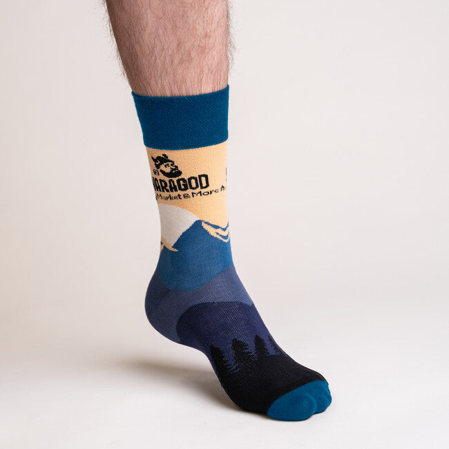 Waragod Stomper Outdoor Socks, Blue