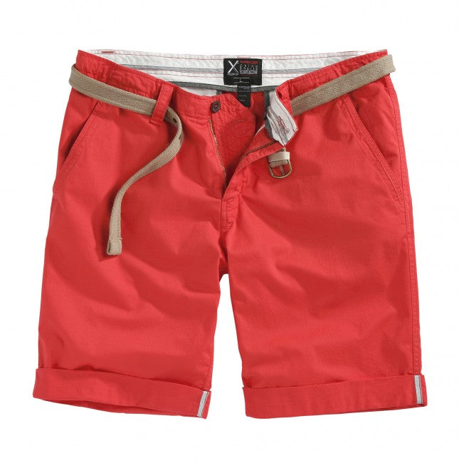 Surplus Chino Shorts, Red